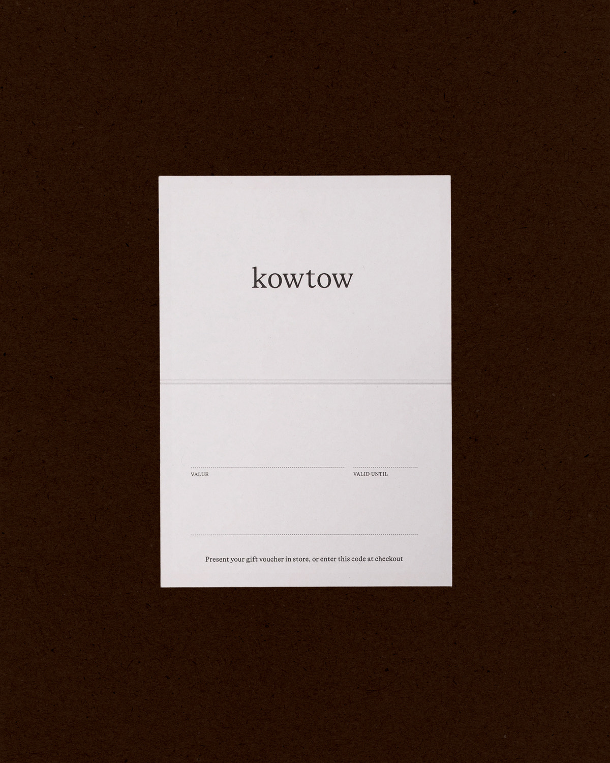 Online Gift Card