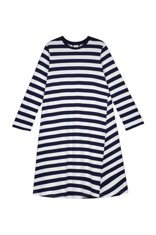 Long Sleeve A-Line Dress