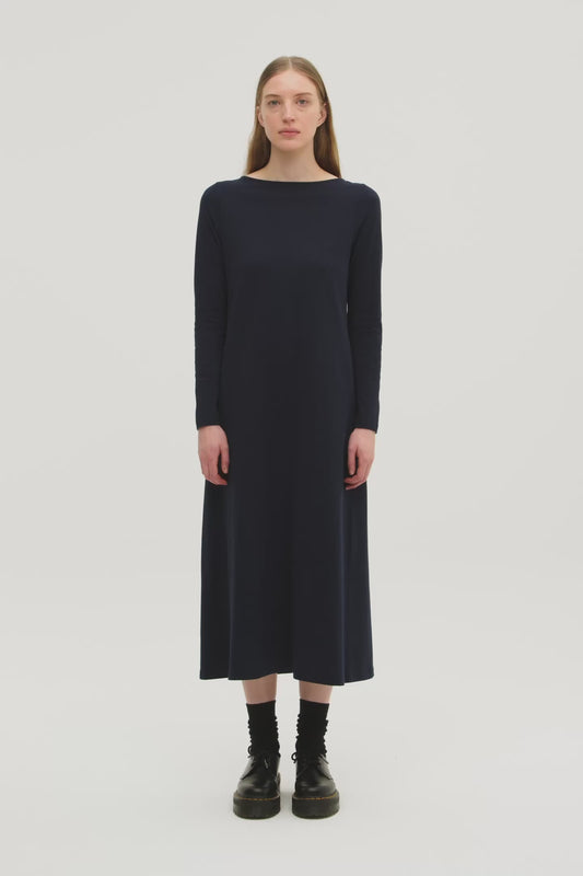 Boat Neck Dress