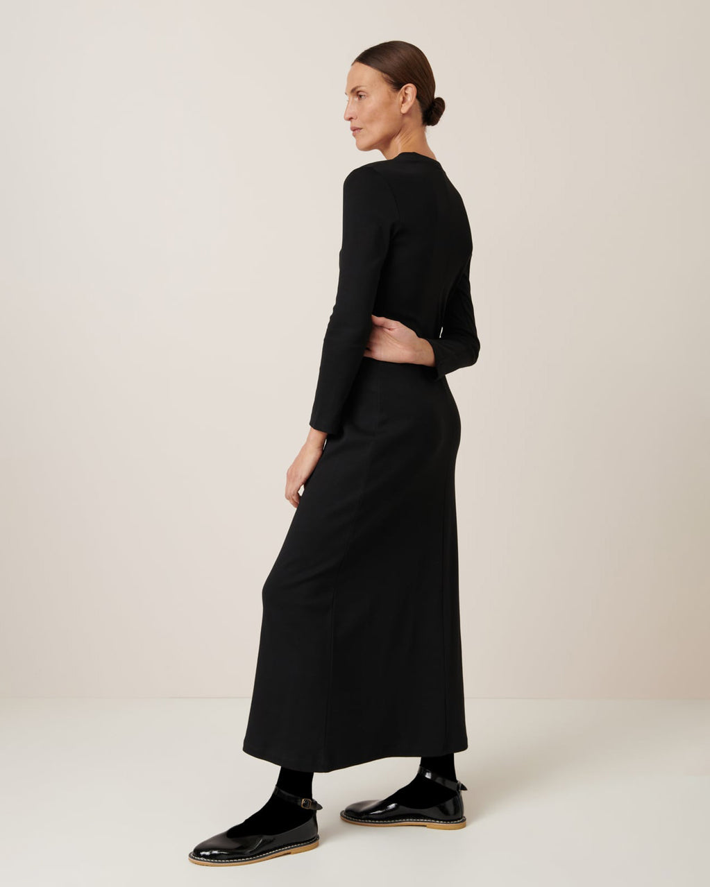 Shop Column Dress - Black | Kowtow Clothing