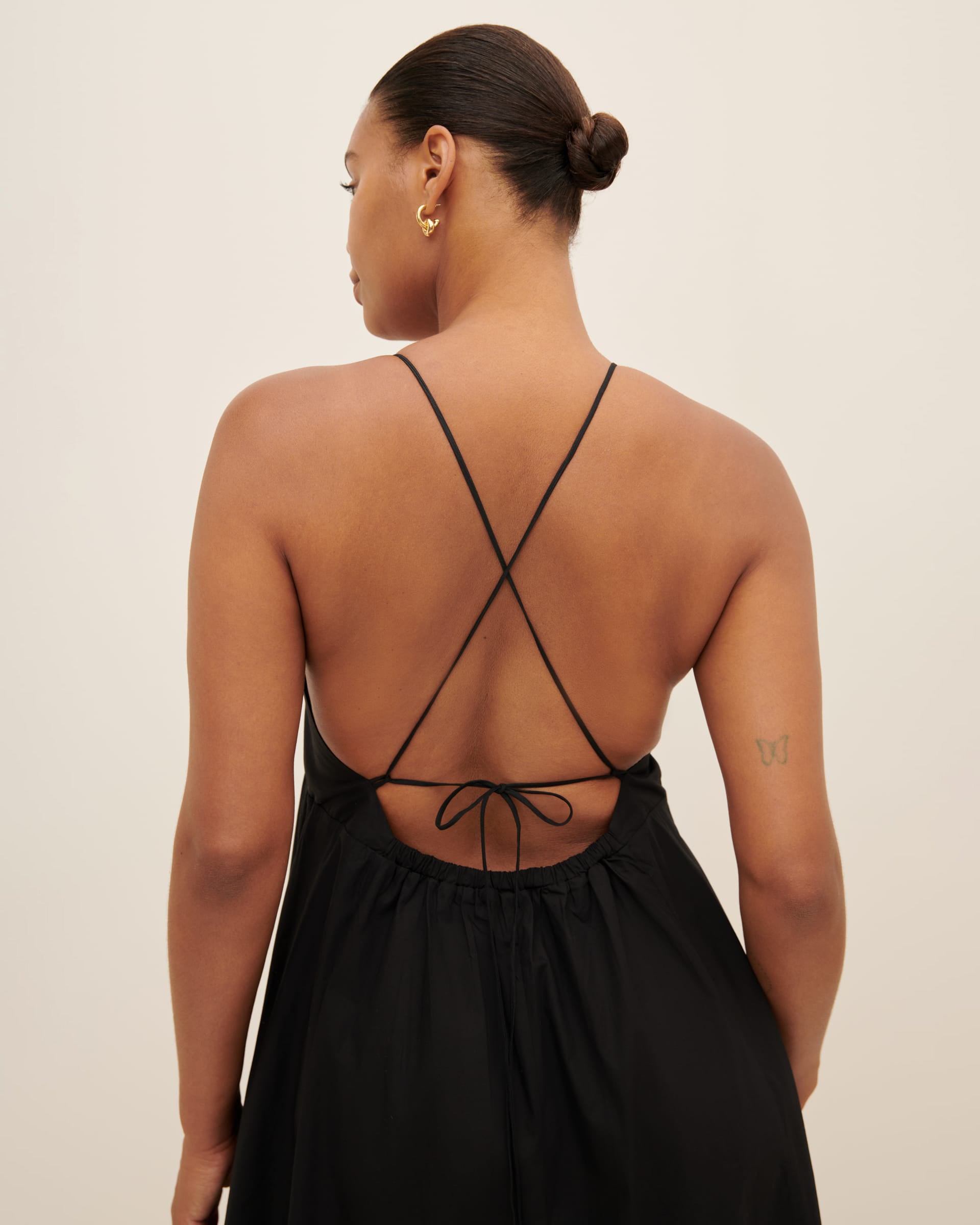 Shop Axis Dress - Black | Kowtow Clothing
