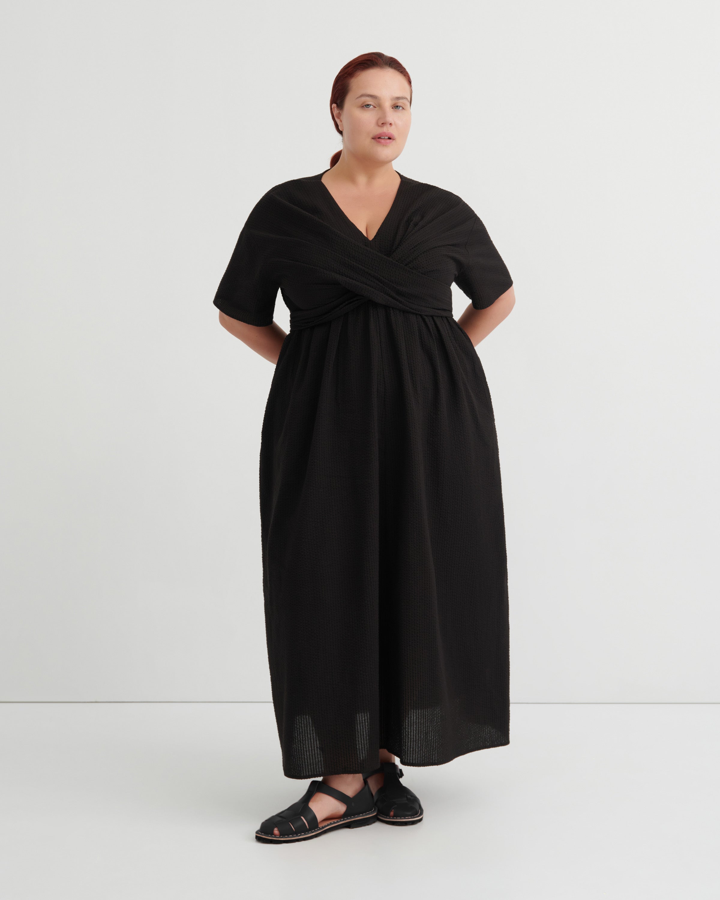 Shop Composer Dress - Black | Kowtow Clothing