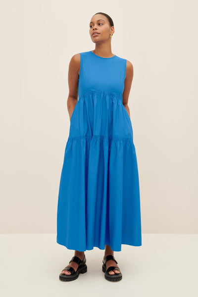 ワンピース Aurora dress dot aurora_dress-ocean-01_grande.