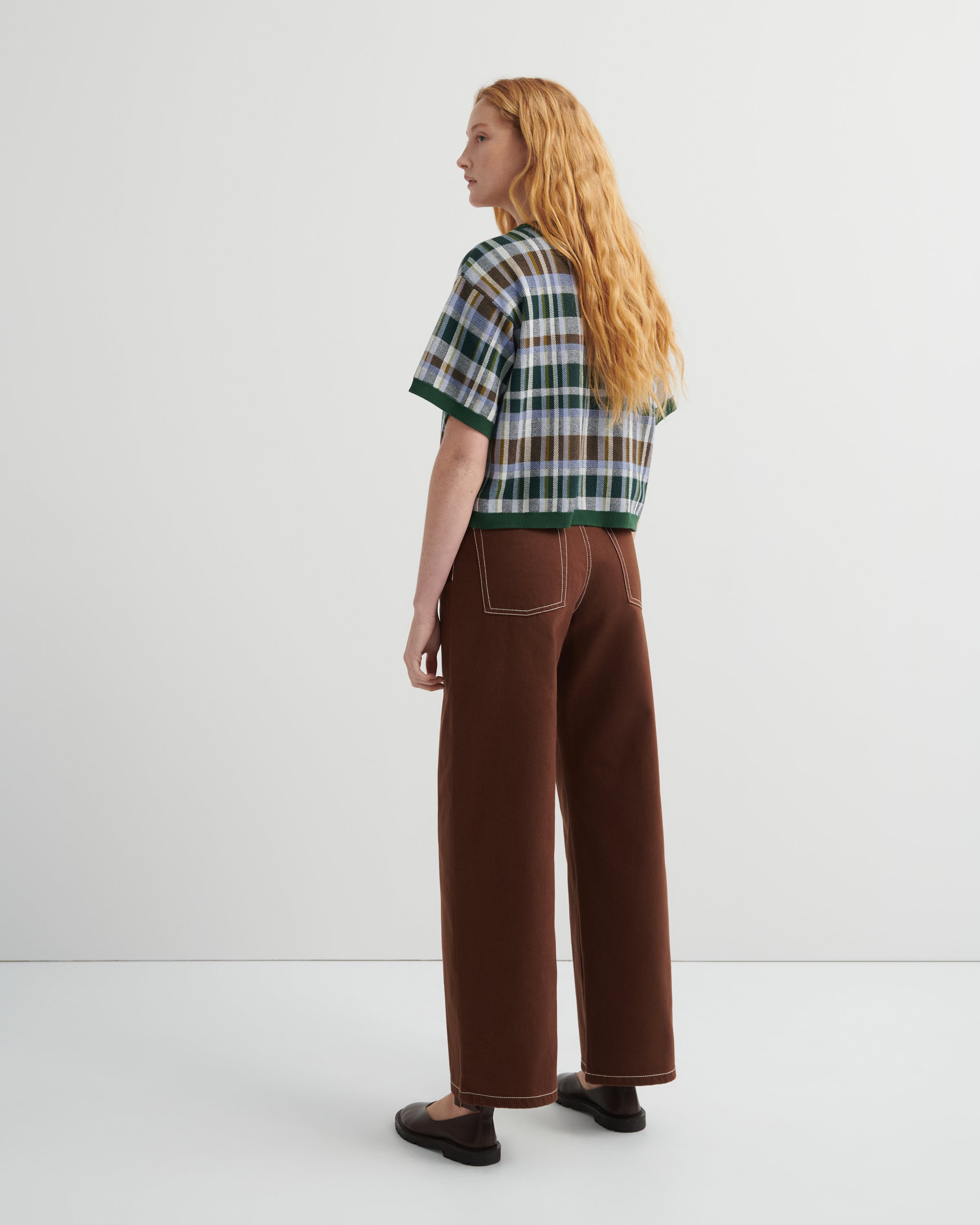 Chequered Tee
