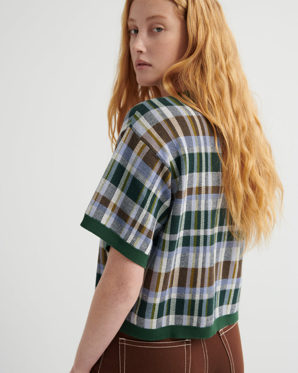 Chequered Tee