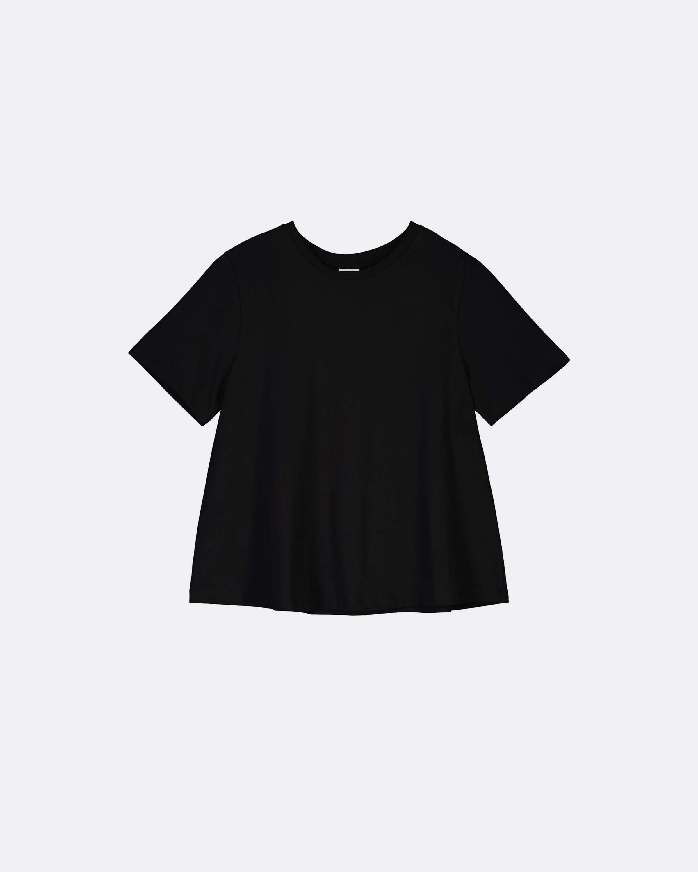 Shop Classic A-Line Tee - Black | Kowtow Clothing | Kowtow United