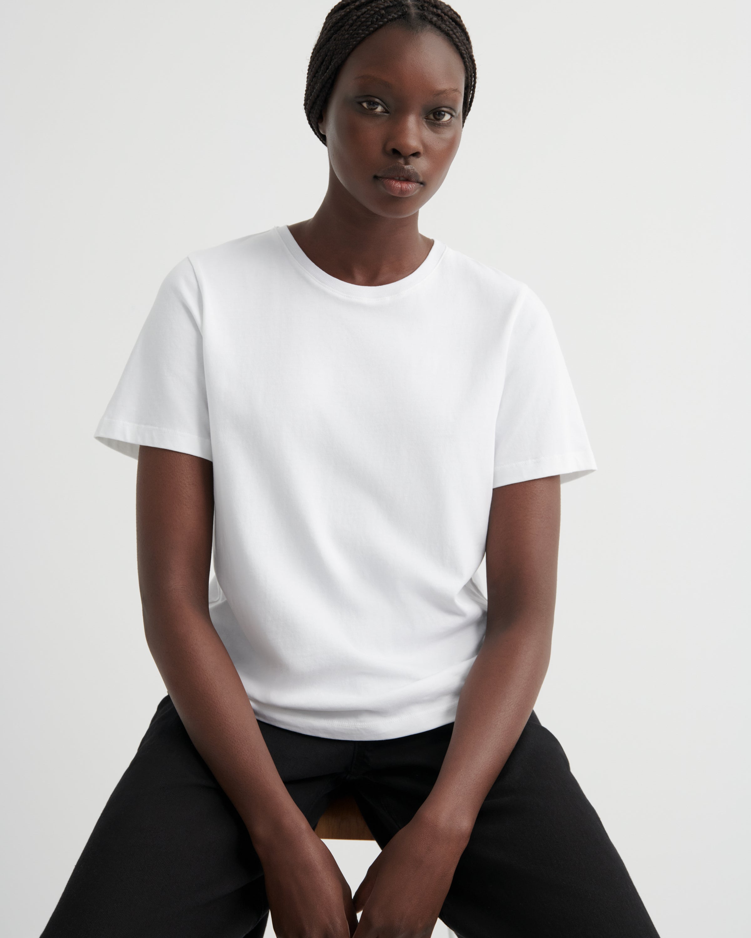 Shop Classic Tee - White | Kowtow Clothing | Kowtow United States