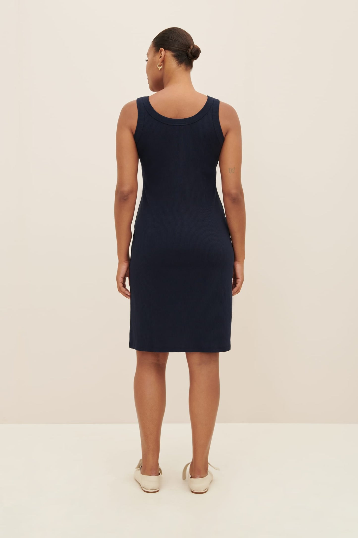 Column Rib Dress