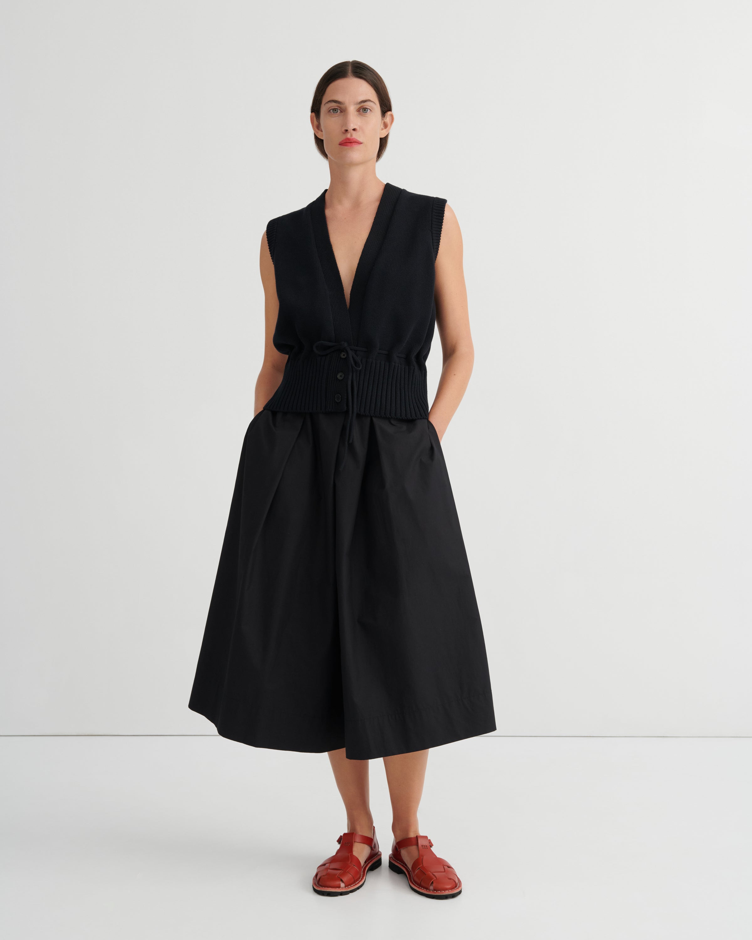 Shop Culottes - Black | Kowtow Clothing | Kowtow United States