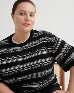 Model wearing size 
