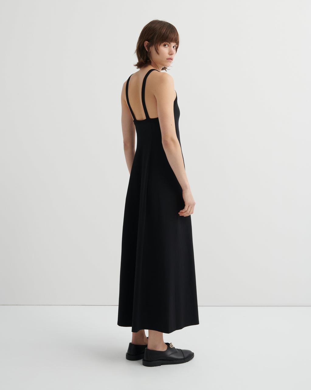 Shop Low Back Dress - Black | Kowtow Clothing | Kowtow United States Shop Low Back Dress - Black | Kowtow Clothing | Kowtow United States