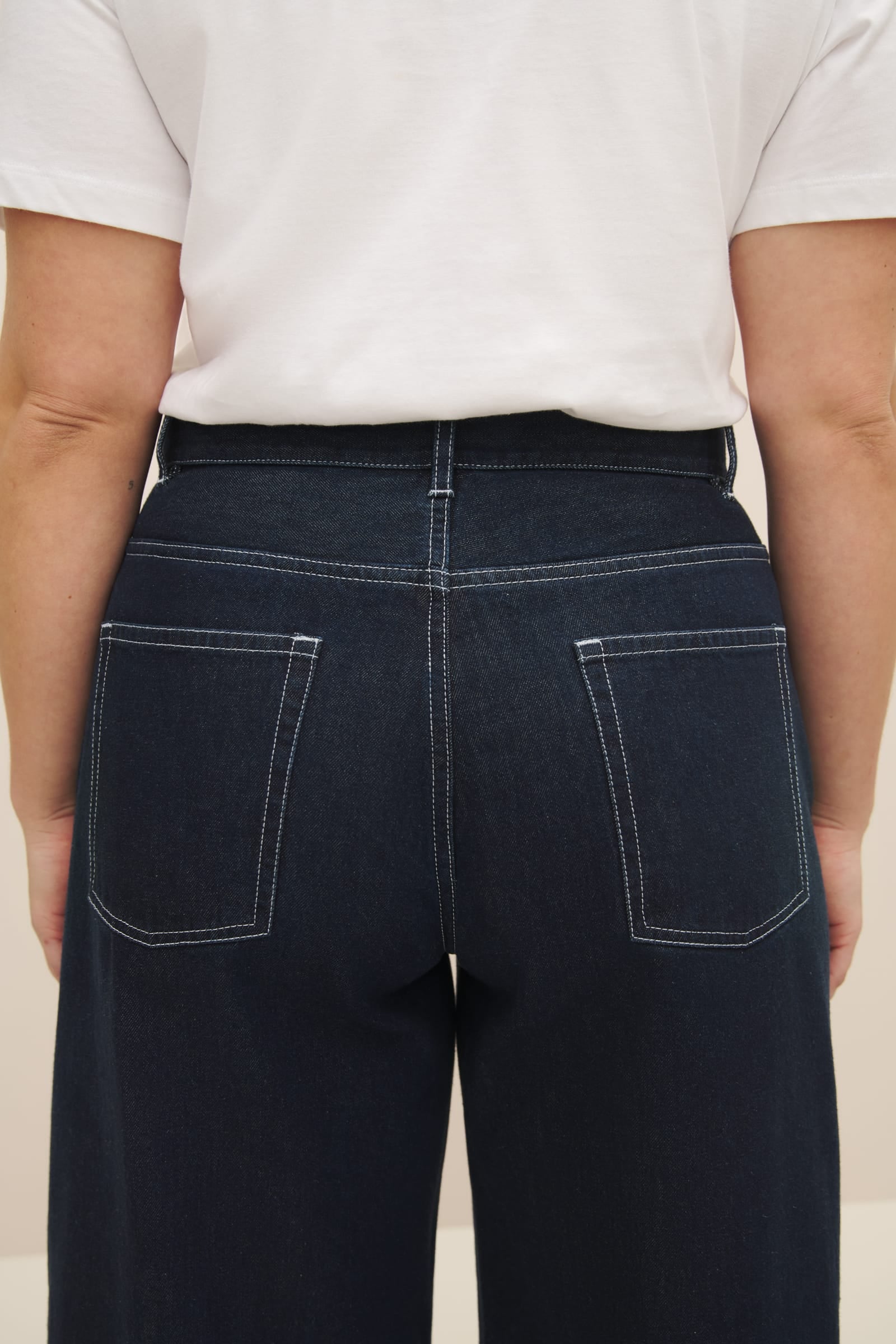 Sailor Jeans - Indigo Denim, Wide Leg