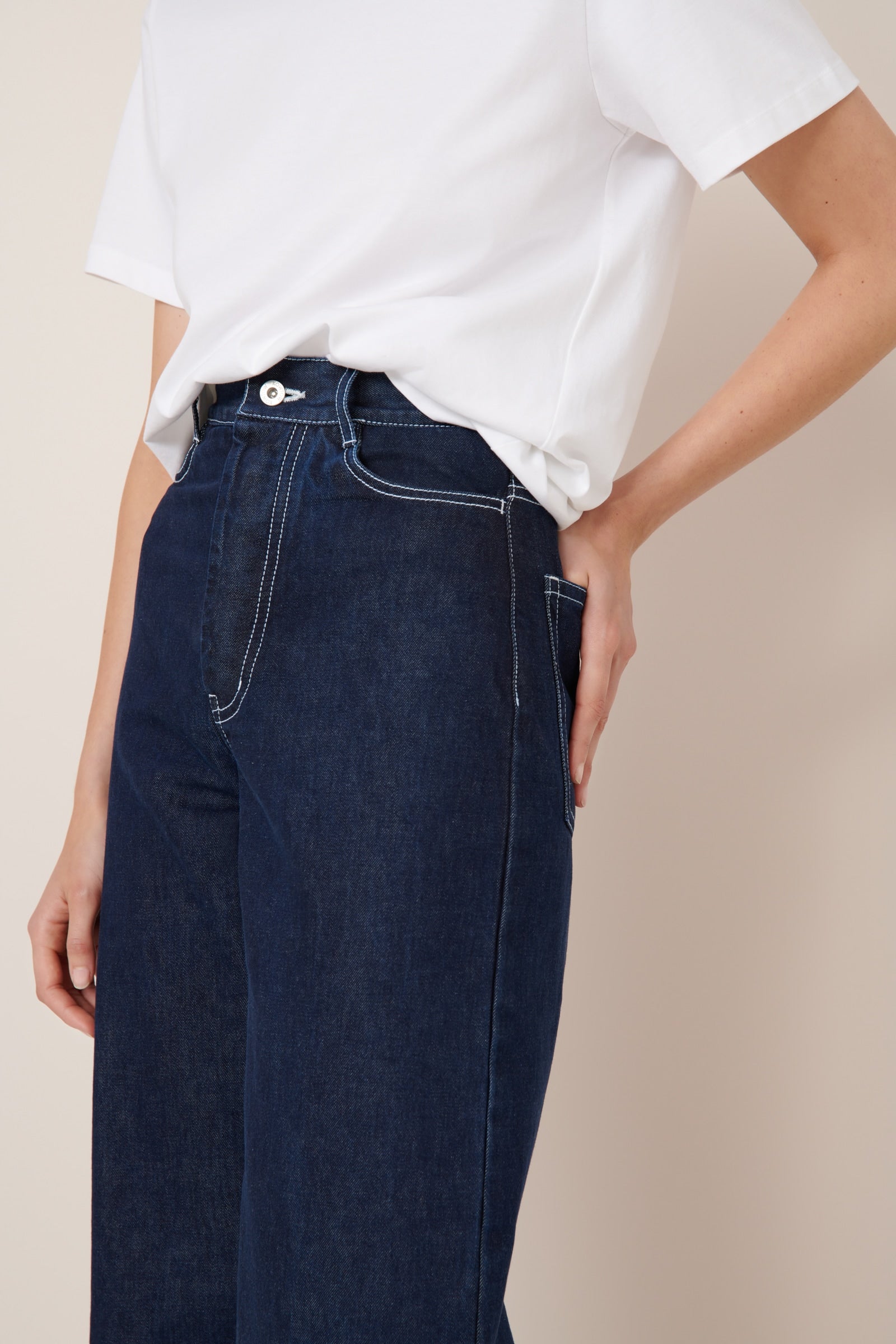 【BAON】Kohoki Raw Balloon Wide Denim Pants Mp Okayama 16oz Raw Japanese Selvedge Balloon Denim Pants