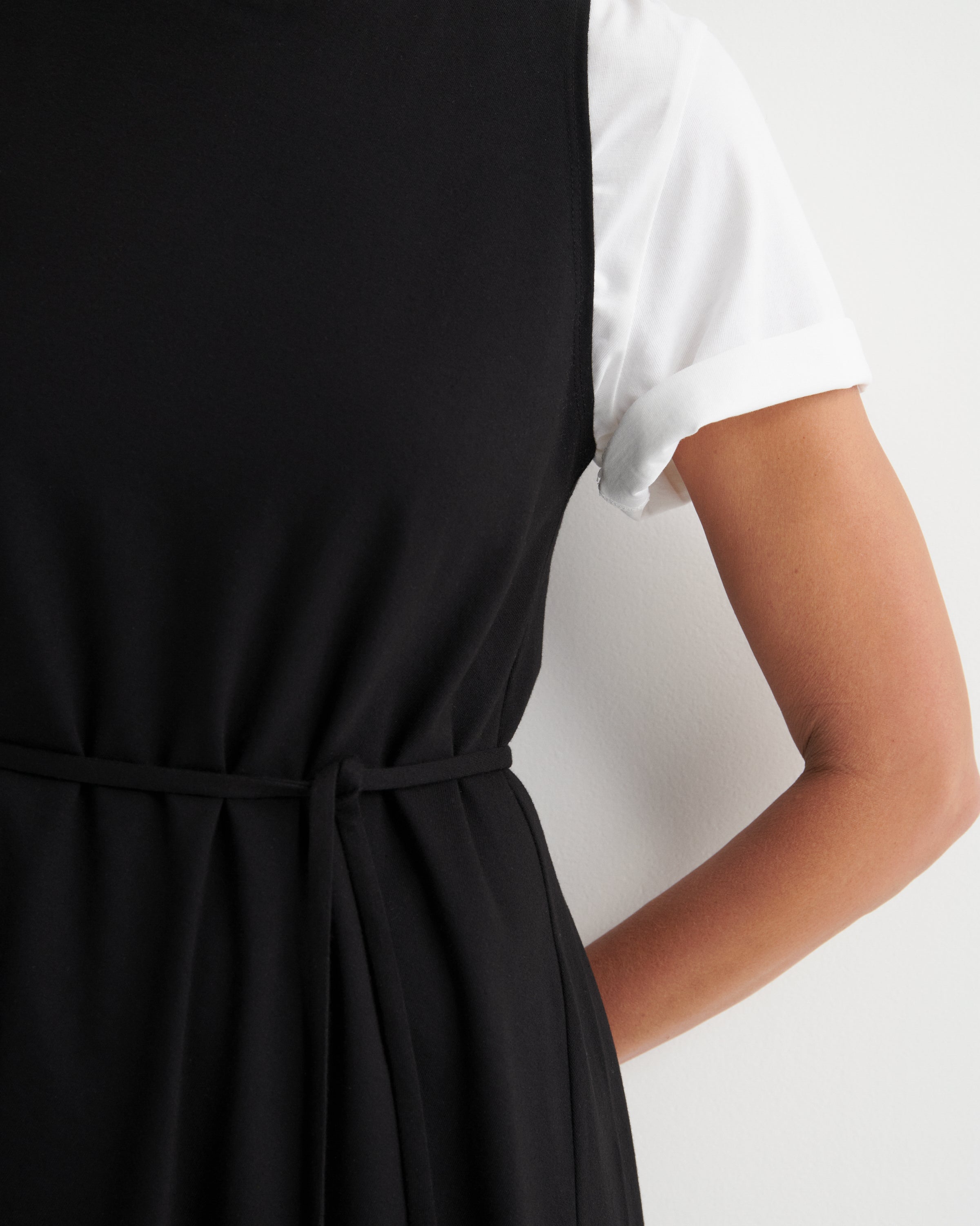 Shop Tank Swing Dress - Black | Kowtow Clothing