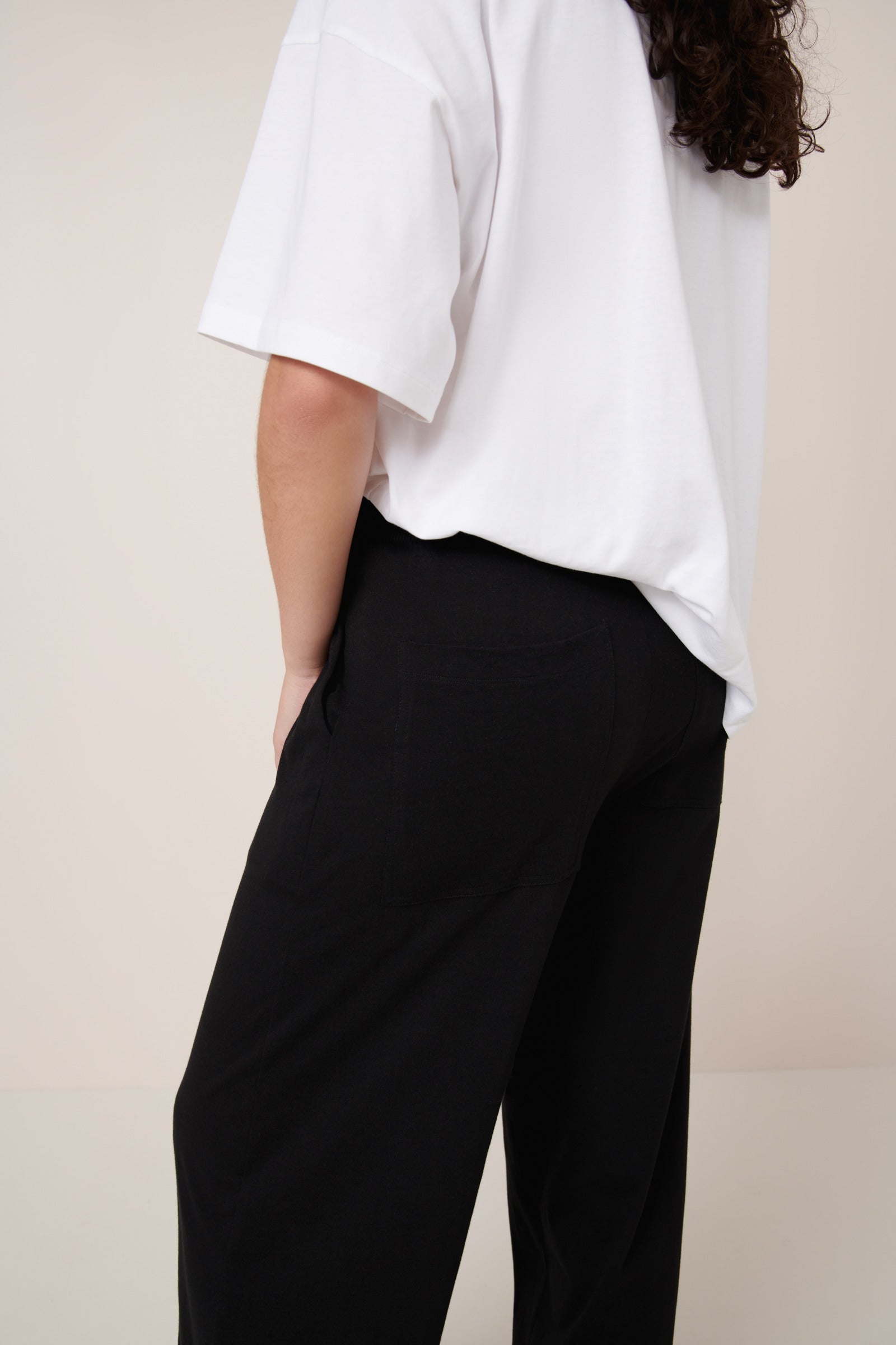 【BAON】Kollai Cotton Wide Pants SVALIY Women Flowy Pants Cotton Linen Wide Leg Palazzo Pants