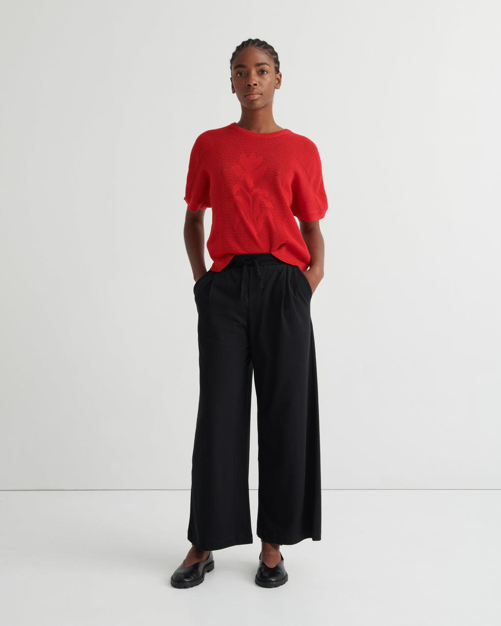 Wide Leg Pant - Black | Kowtow Clothing