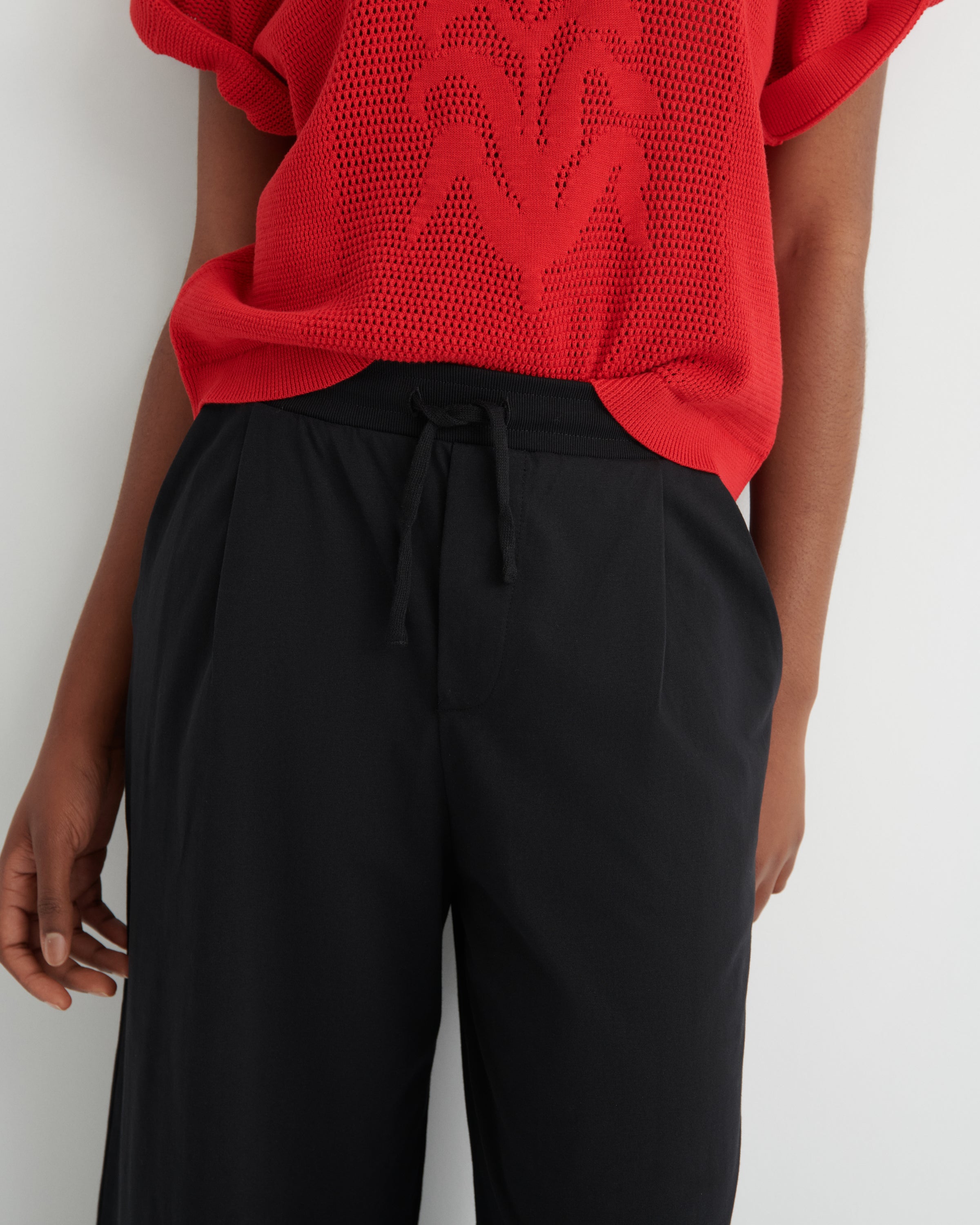 Wide Leg Pant - Black | Kowtow Clothing | Kowtow United States