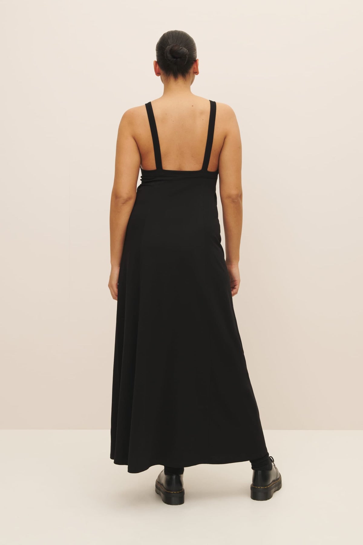 Shop Low Back Dress Black Kowtow Clothing Kowtow United States