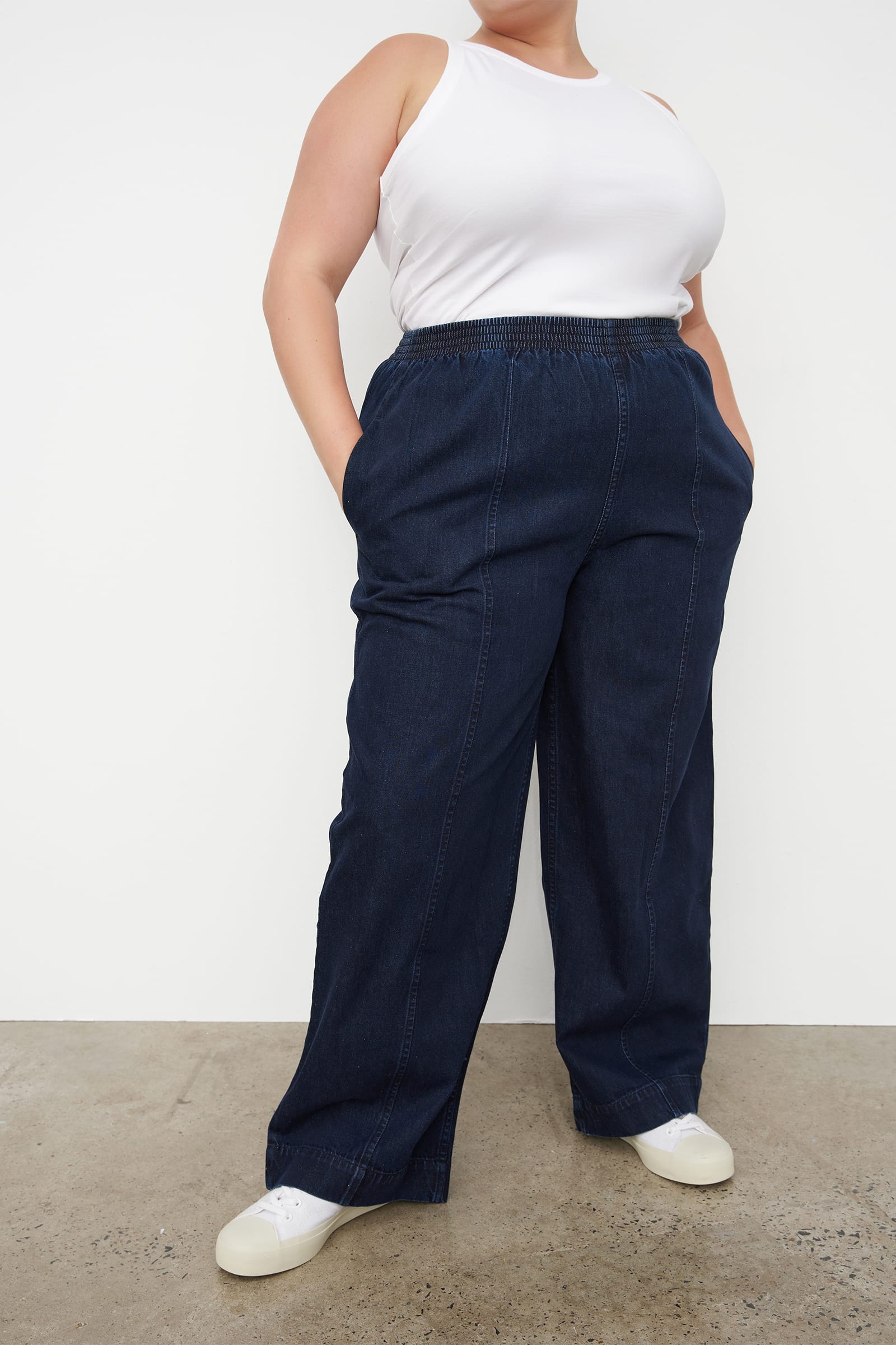 Wide leg 2024 marina pant