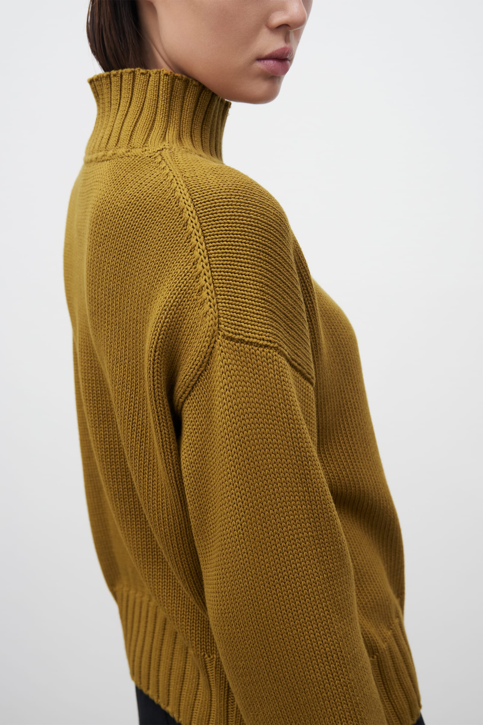 Chartreuse turtleneck sale